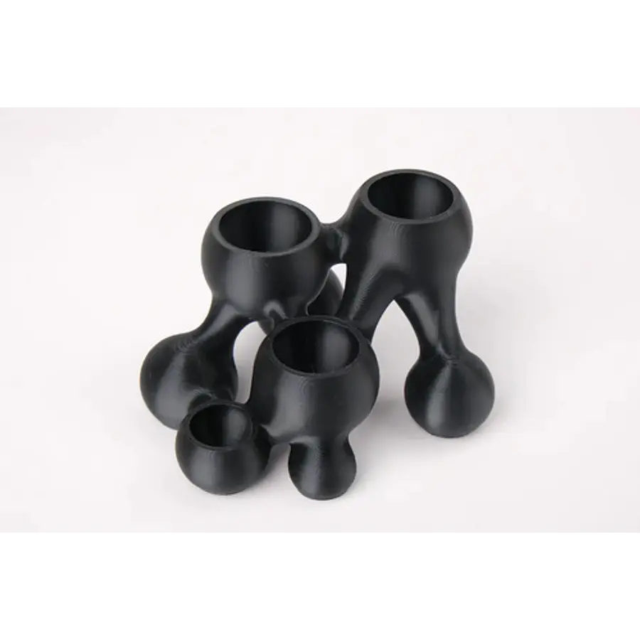 Portalápices Minimalista Negro De Escritorio