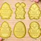 Cortadores De Galletas - Feliz Pascua (pack 6 Un) - Miniatura 3