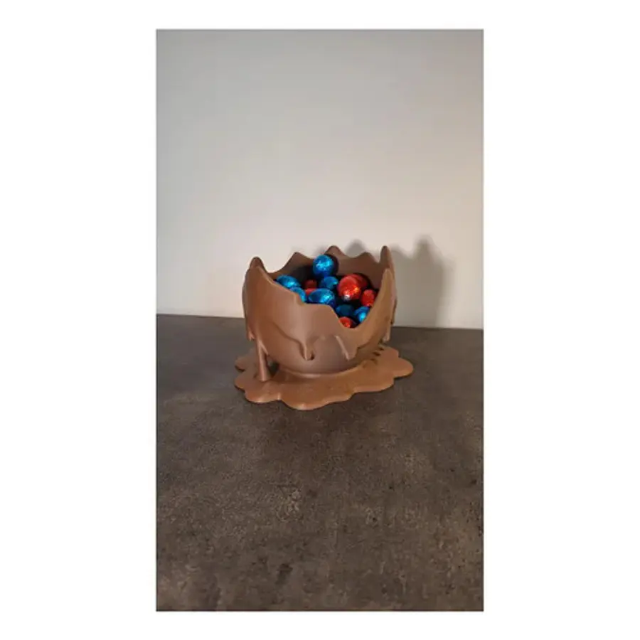 Canasta De Dulces De Chocolate De Pascua