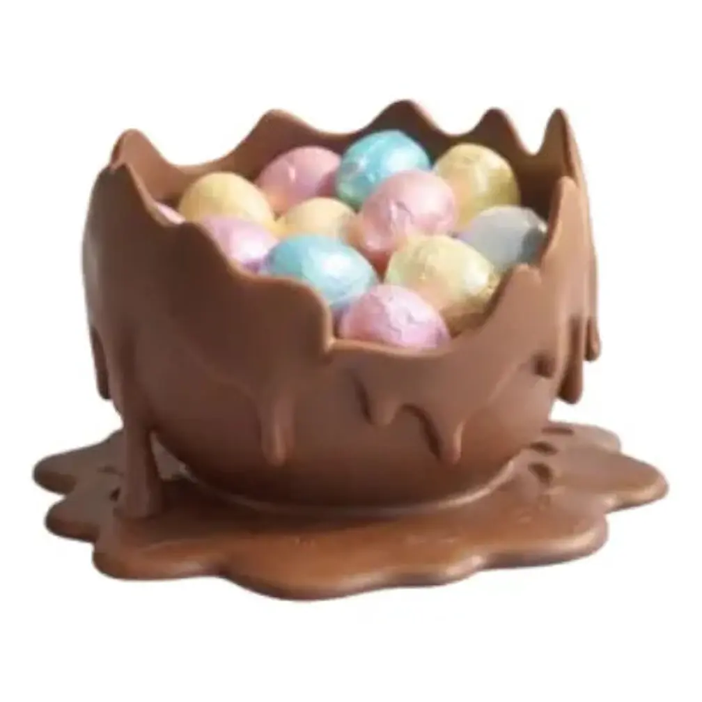 Canasta De Dulces De Chocolate De Pascua 4