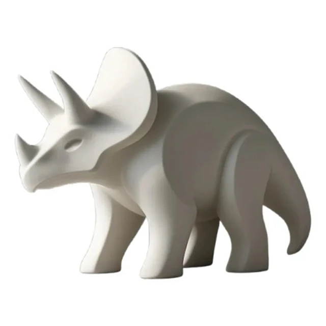 Escultura De Triceratops