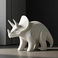 Escultura De Triceratops - Miniatura 2