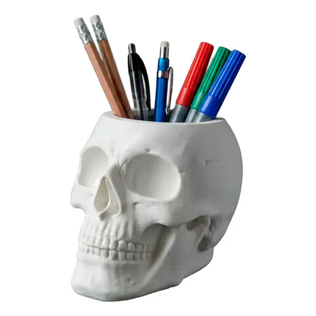 Portalápices De Calavera