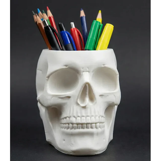 Portalápices De Calavera