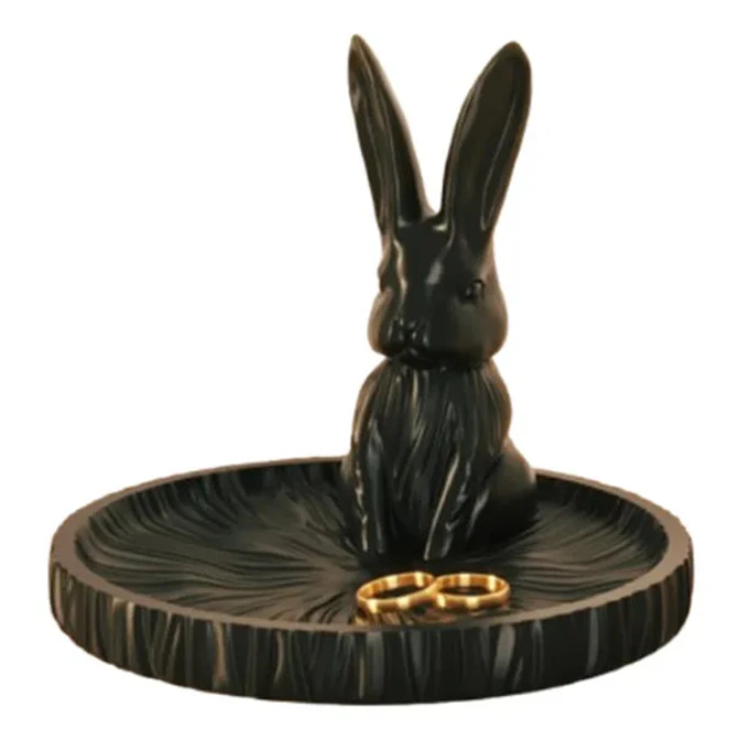 Bandeja Decorativa- Conejo Noir 1