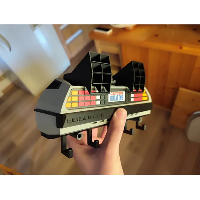 Perchero Para Llaves De Delorean 3