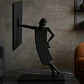 Escultura Abstracta De Equilibrio - Miniatura 2