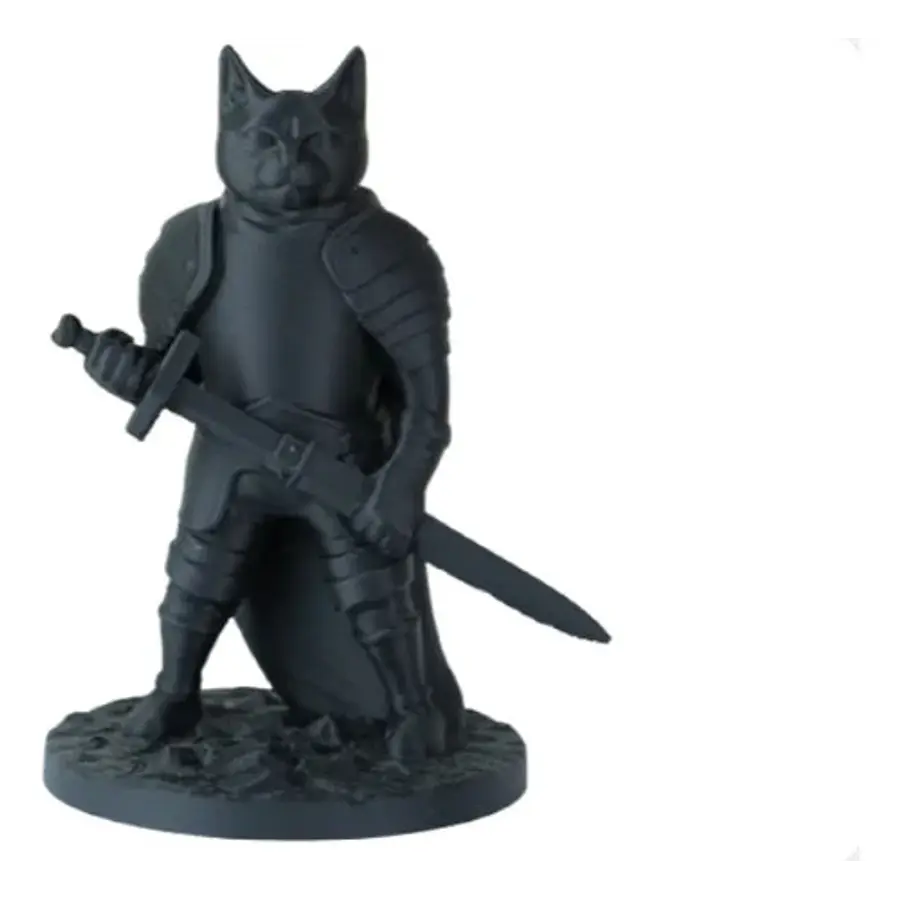 Escultura Gato Caballero