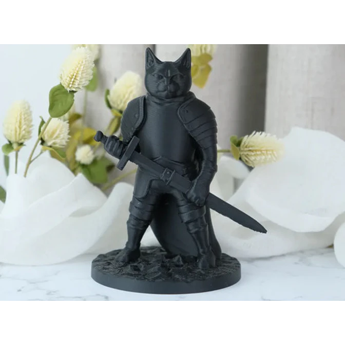 Escultura Gato Caballero 2
