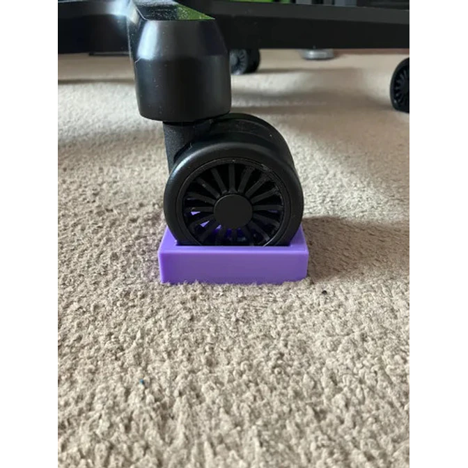 Frenos De Ruedas Giratorias Para Silla Gaming (5 Un) 2