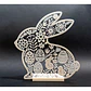 Decoración Silueta De Conejo De Pascua - Miniatura 4