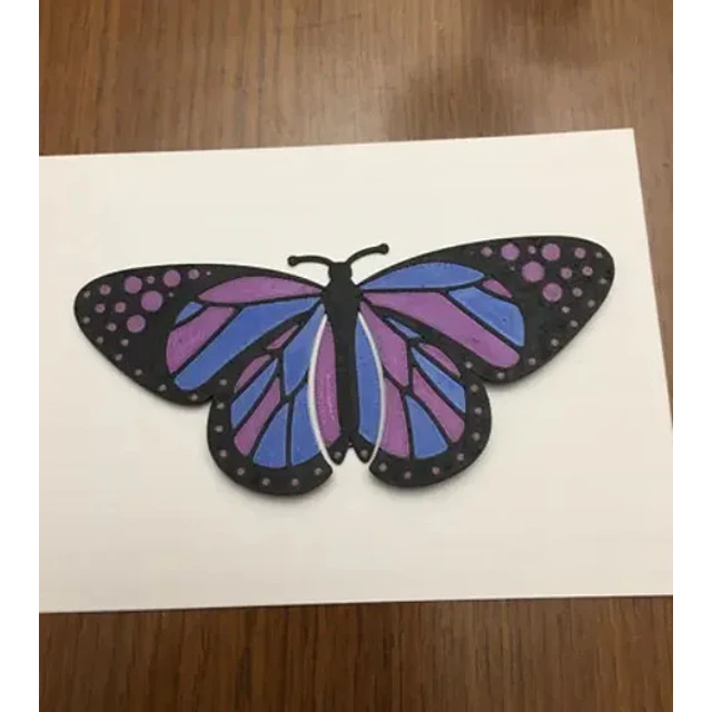 Marcador De Página - Mariposa