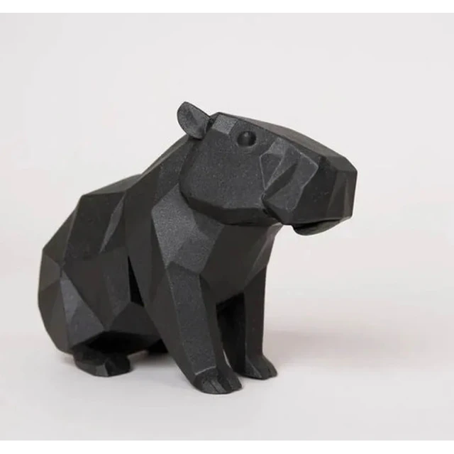 Escultura Capibara Geométrico