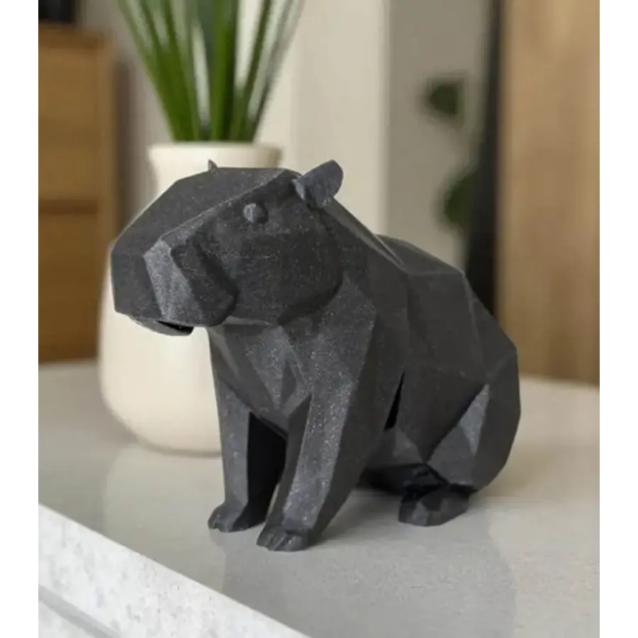 Escultura Capibara Geométrico