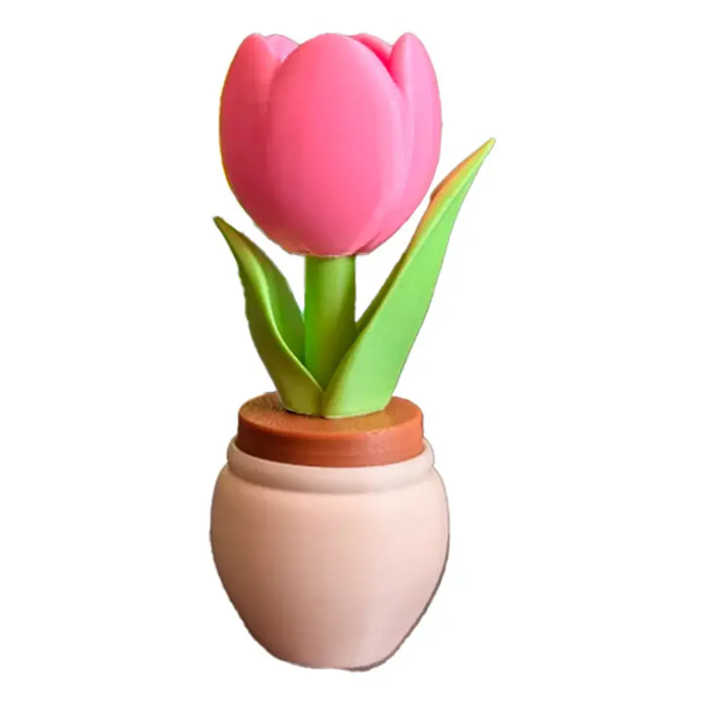 Figura Clicker Diseño Tulipán 1