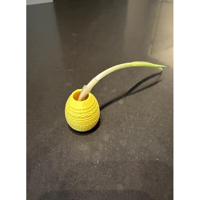 Estatua De Mini Florero Huevo De Pascua