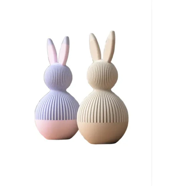 Figuras Decorativas De Conejo Contenedora De Regalo (2 Un)