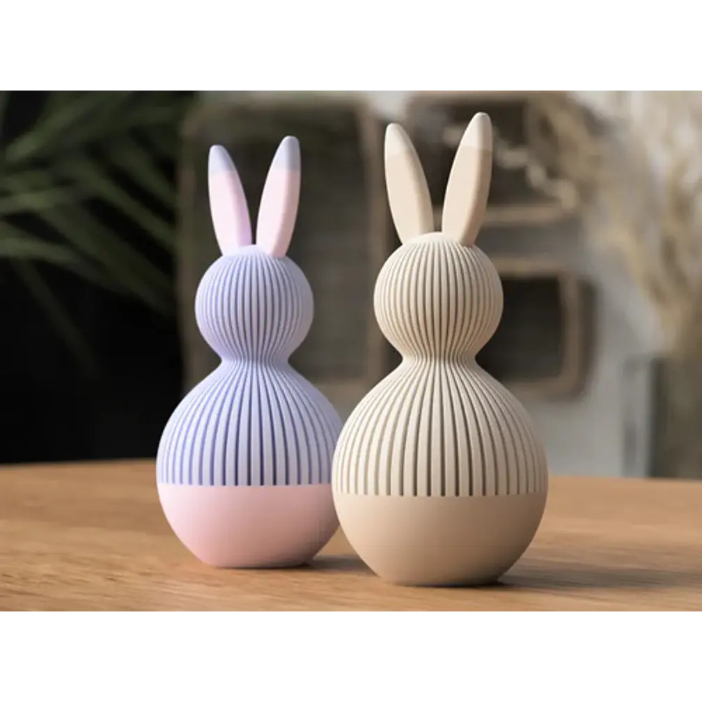 Figuras Decorativas De Conejo Contenedora De Regalo (2 Un) 4
