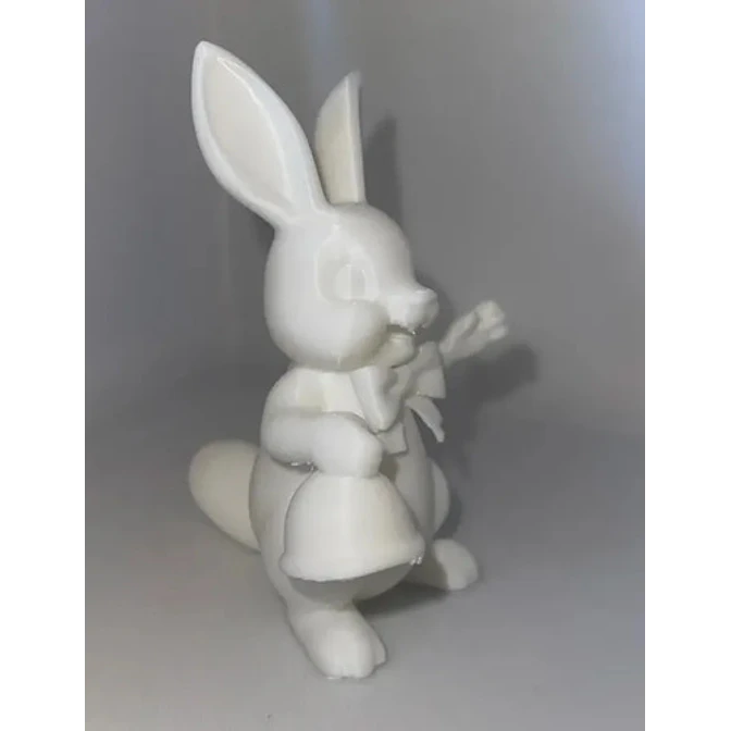 Figura De Conejo Con Campana 5