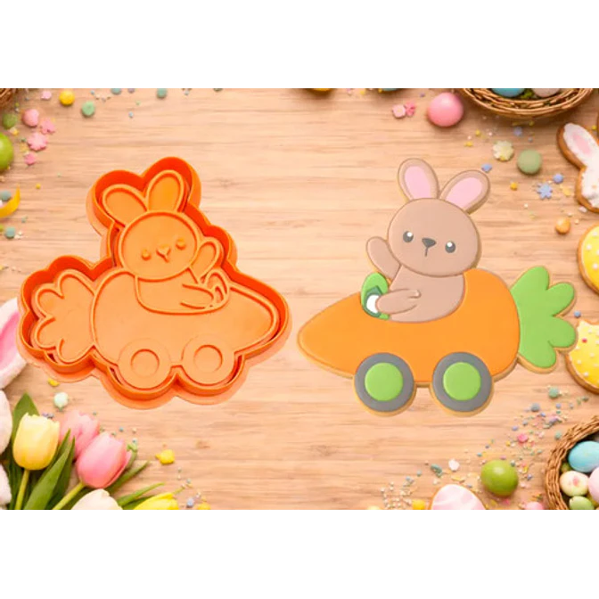 Cortadores De Galletas Diseño Pascua 3