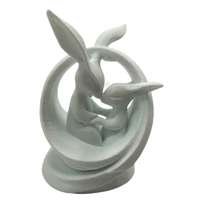 Figura Decorativa Festiva De Conejo De Pascua 1