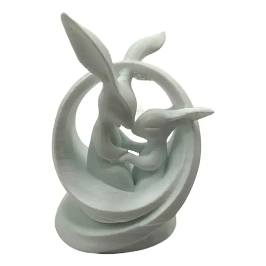Figura Decorativa Festiva De Conejo De Pascua