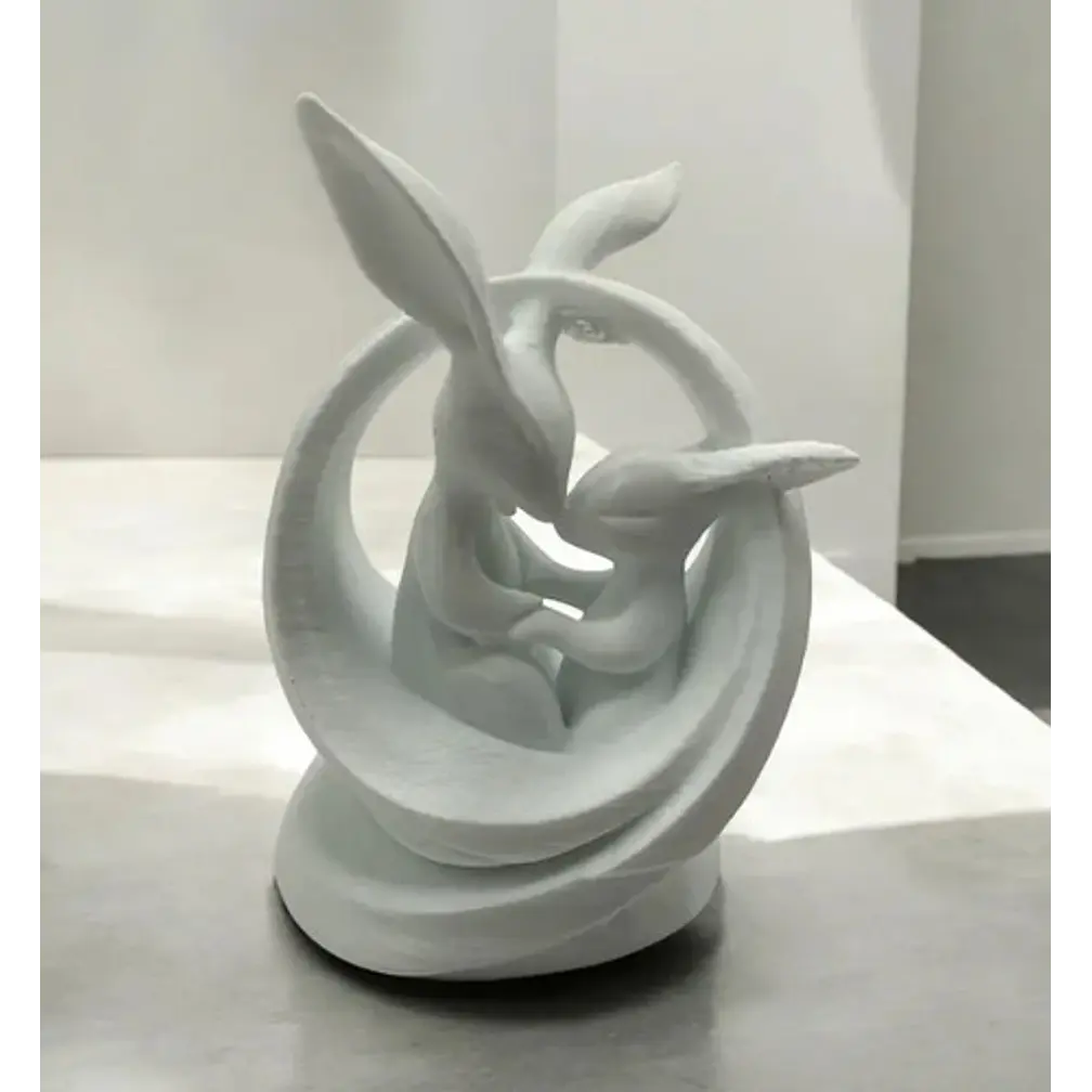 Figura Decorativa Festiva De Conejo De Pascua 2