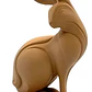 Figura De Conejo Mirando Hacia Atrás - Miniatura 1