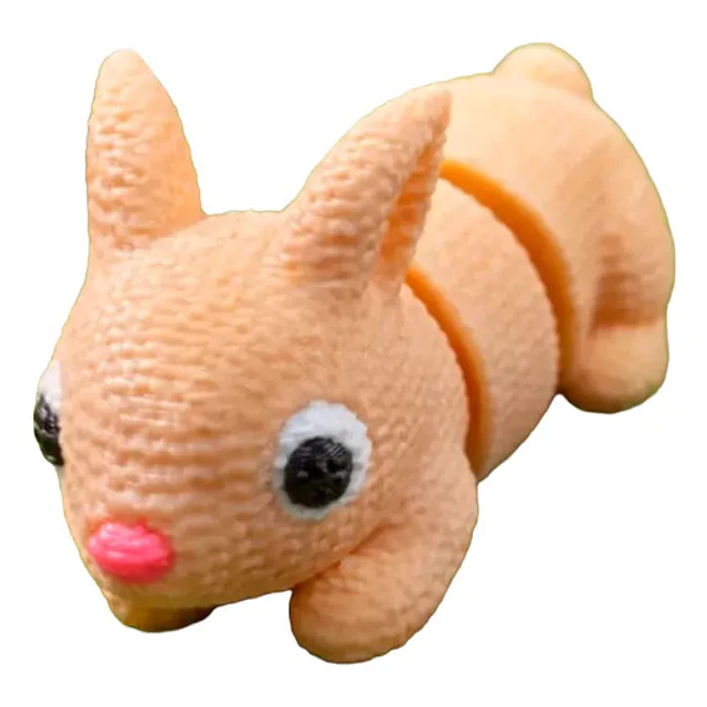 Mini Figura De Conejito Flexible