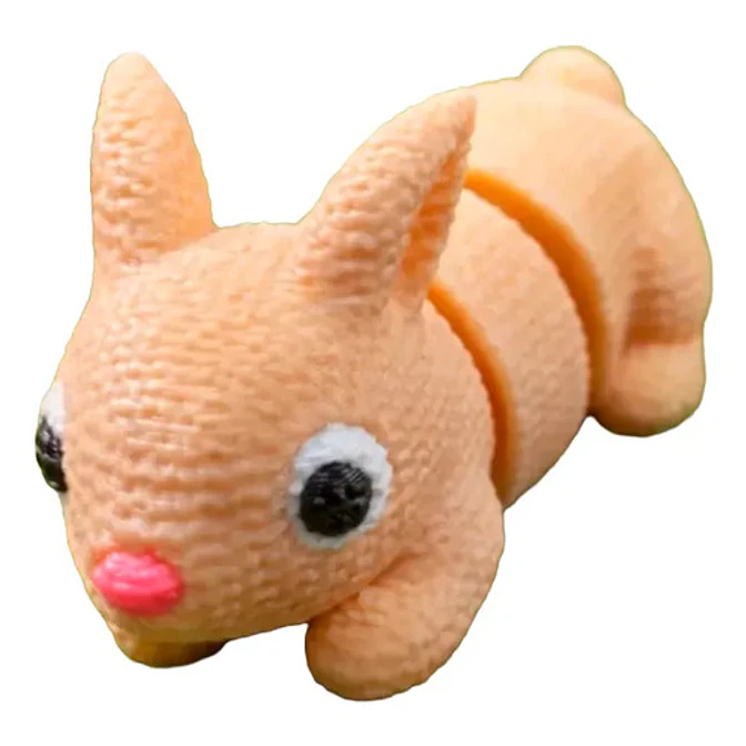 Mini Figura De Conejito Flexible 1