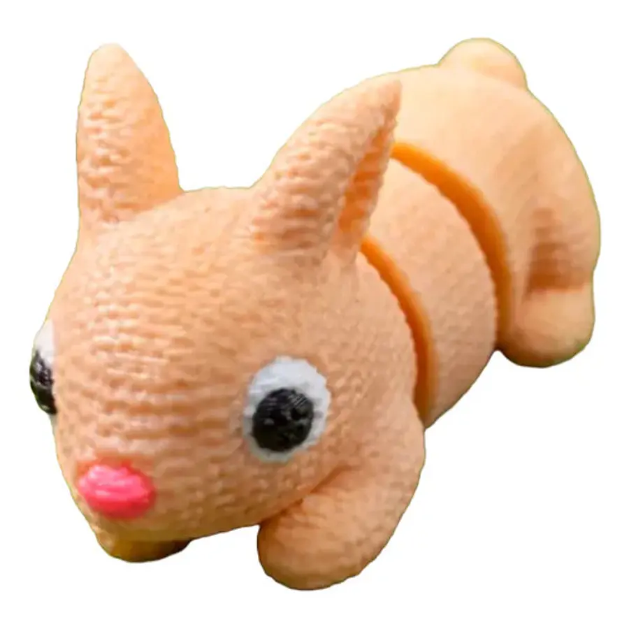 Mini Figura De Conejito Flexible