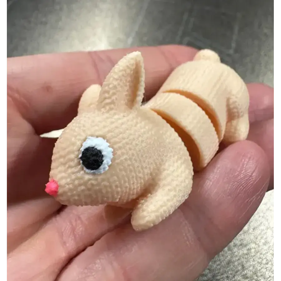 Mini Figura De Conejito Flexible