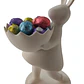 Figura Conejo De Pascua Con Tazón Para Huevos - Miniatura 1