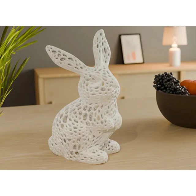 Escultura- Conejo De Pascua De Decoración