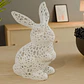 Escultura- Conejo De Pascua De Decoración - Miniatura 2