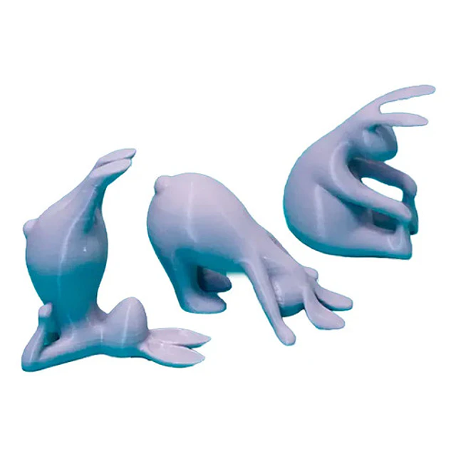 Figuras Decorativas De Conejitos Haciendo Yoga