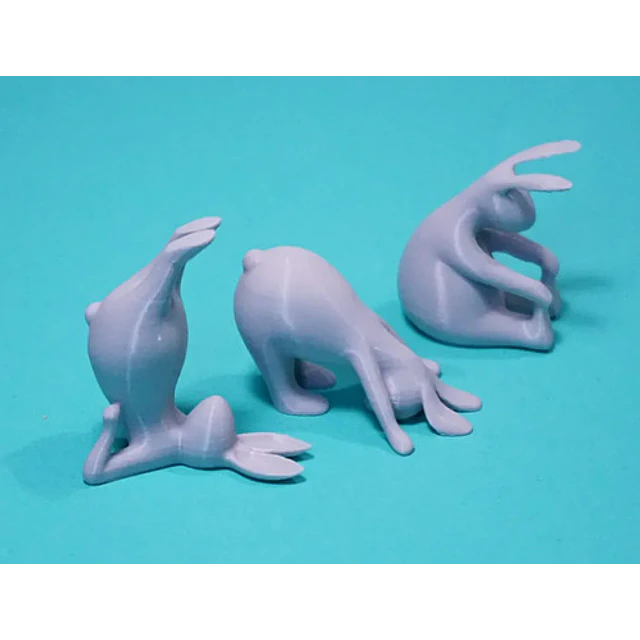 Figuras Decorativas De Conejitos Haciendo Yoga