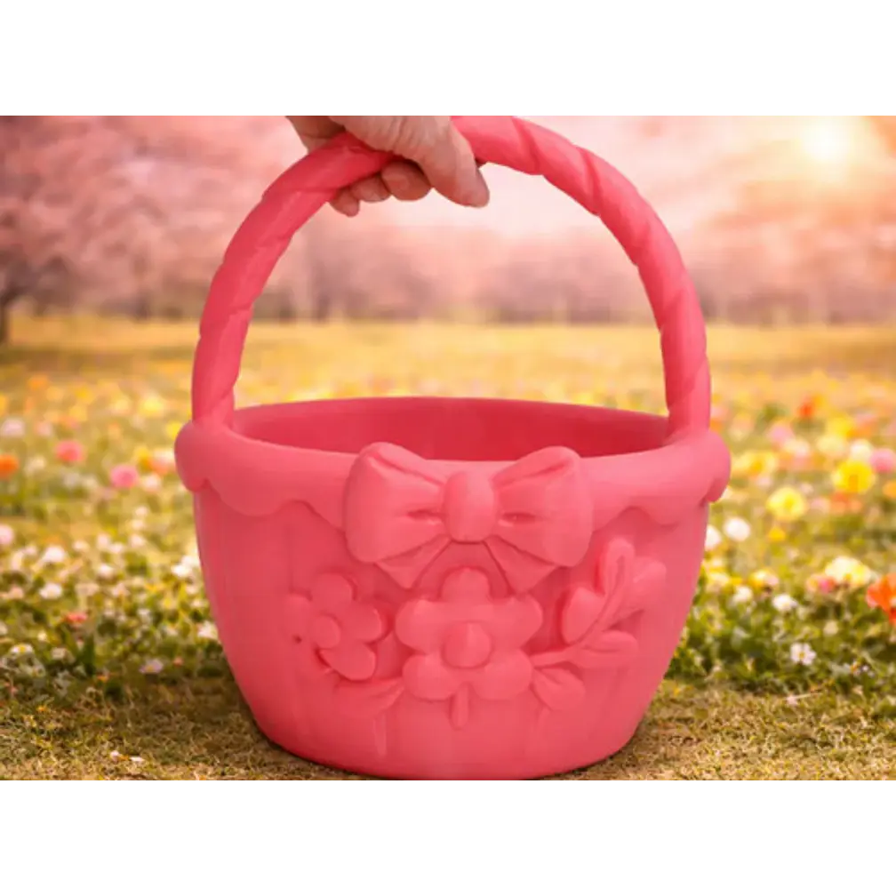 Cesta De Pascua Grande Linda 1