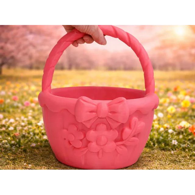 Cesta De Pascua Grande Linda