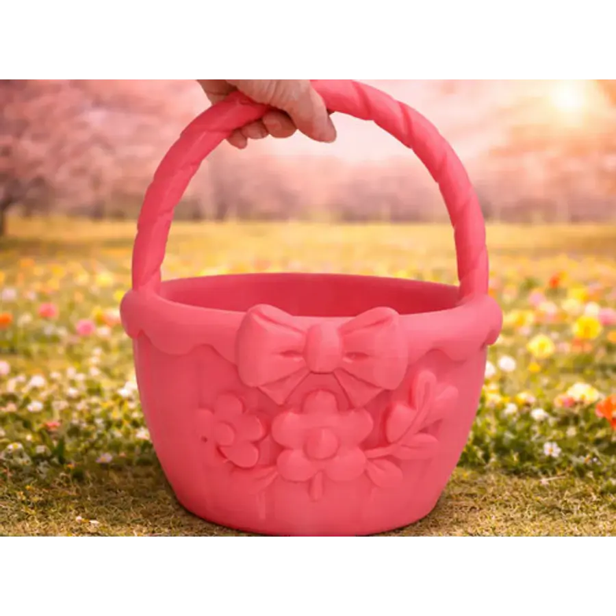 Cesta De Pascua Grande Linda