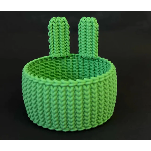 Cesta De Orejas De Conejo De Pascua