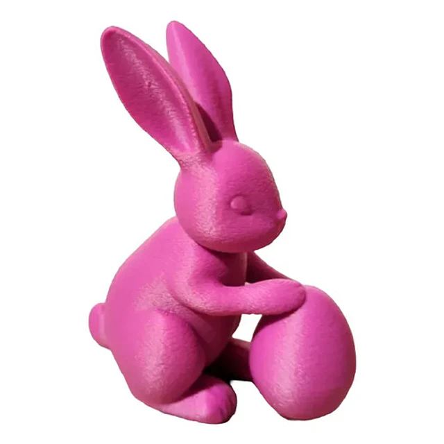 Figura Decorativa De Conejito Con Huevo