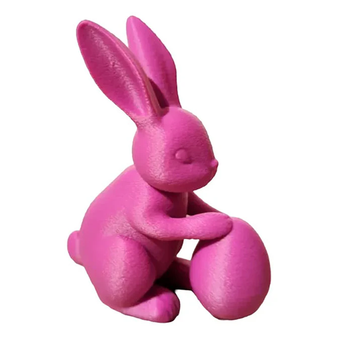 Figura Decorativa De Conejito Con Huevo 1