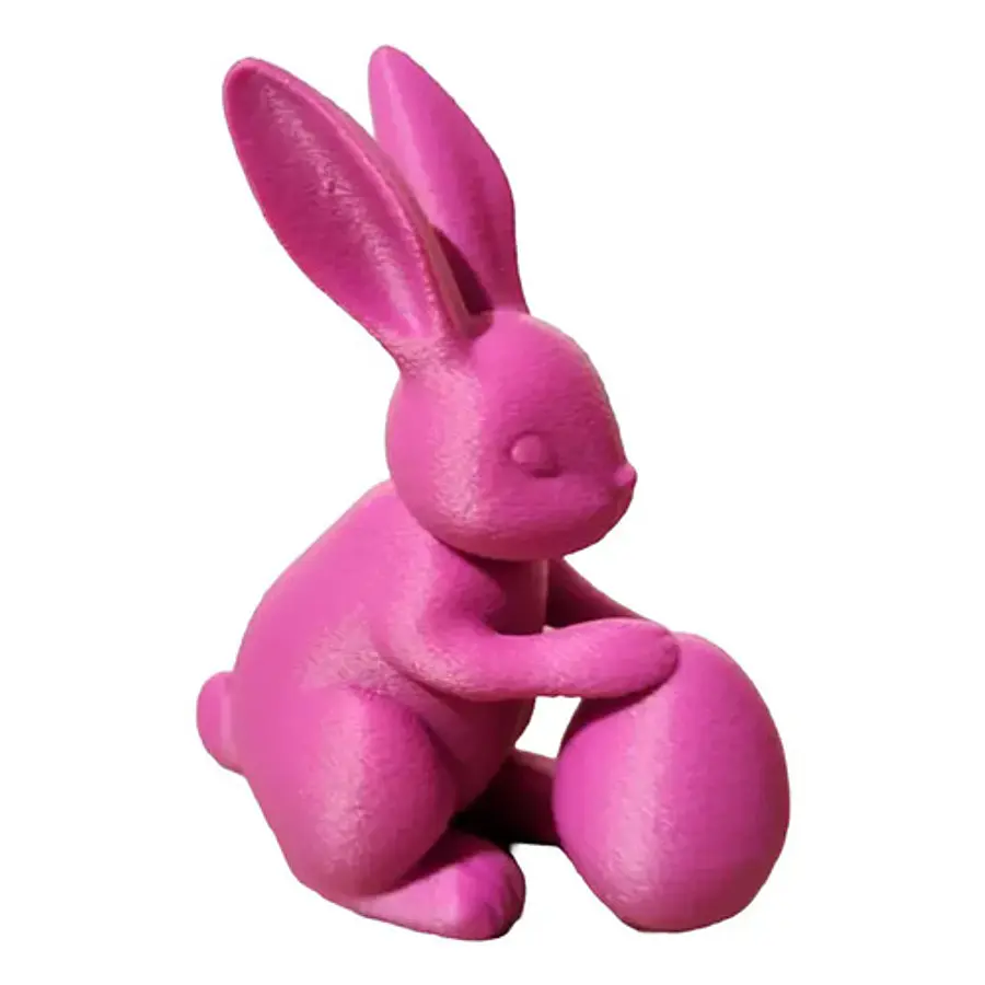 Figura Decorativa De Conejito Con Huevo