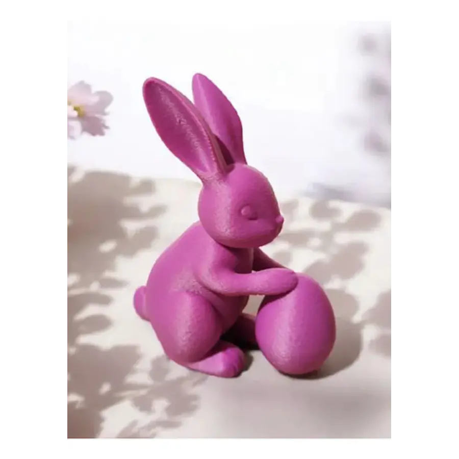 Figura Decorativa De Conejito Con Huevo