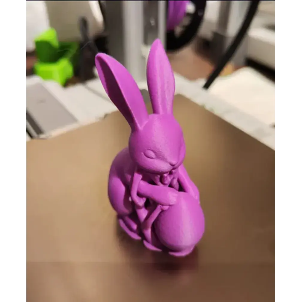 Figura Decorativa De Conejito Con Huevo 3