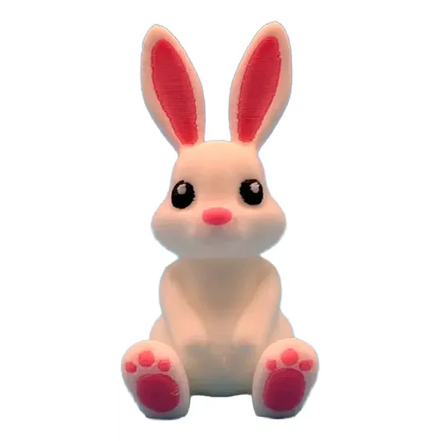 Figura Decorativa De Conejito Adorable