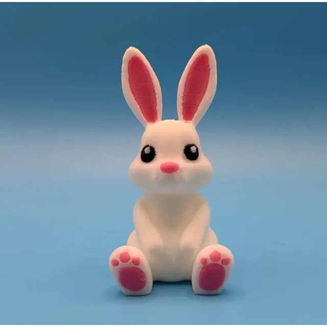 Figura Decorativa De Conejito Adorable