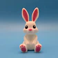 Figura Decorativa De Conejito Adorable - Miniatura 2