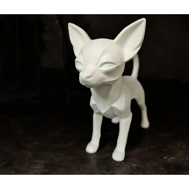 Figura Decorativa- Chihuahua De Pelo